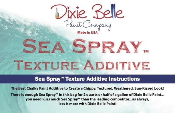 Sea Spray | Dixie Belle Paint | Texture Additive