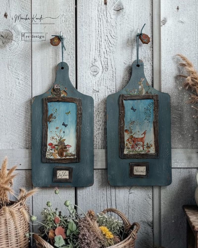 Vintage Timber Christmas | Decor Moulds® – 1 pc, 5″ x 8″ x 8mm | ReDesign with Prima