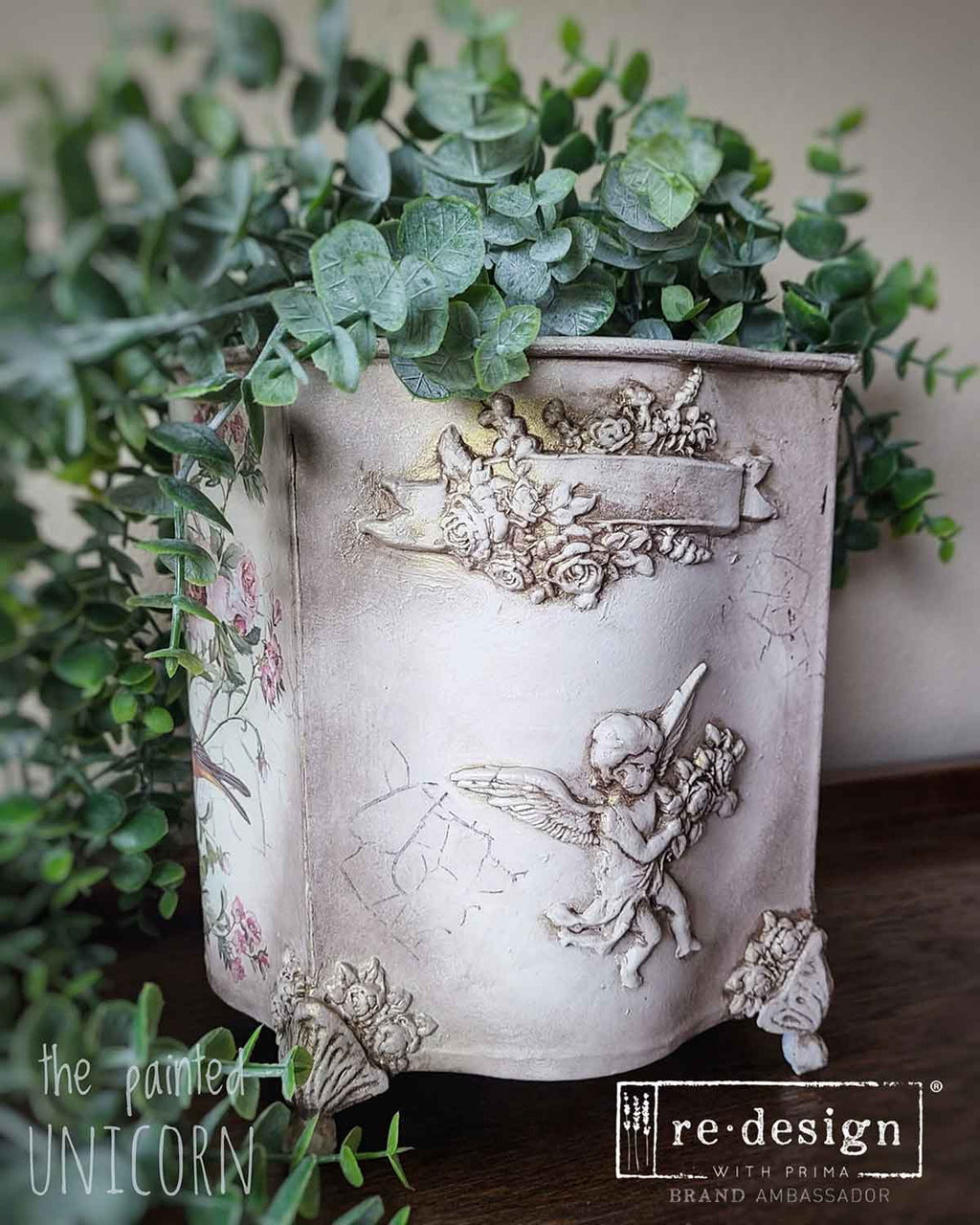 Blooming Banners | 5" x 10" x 8mm | Décor Mould® | Redesign with Prima