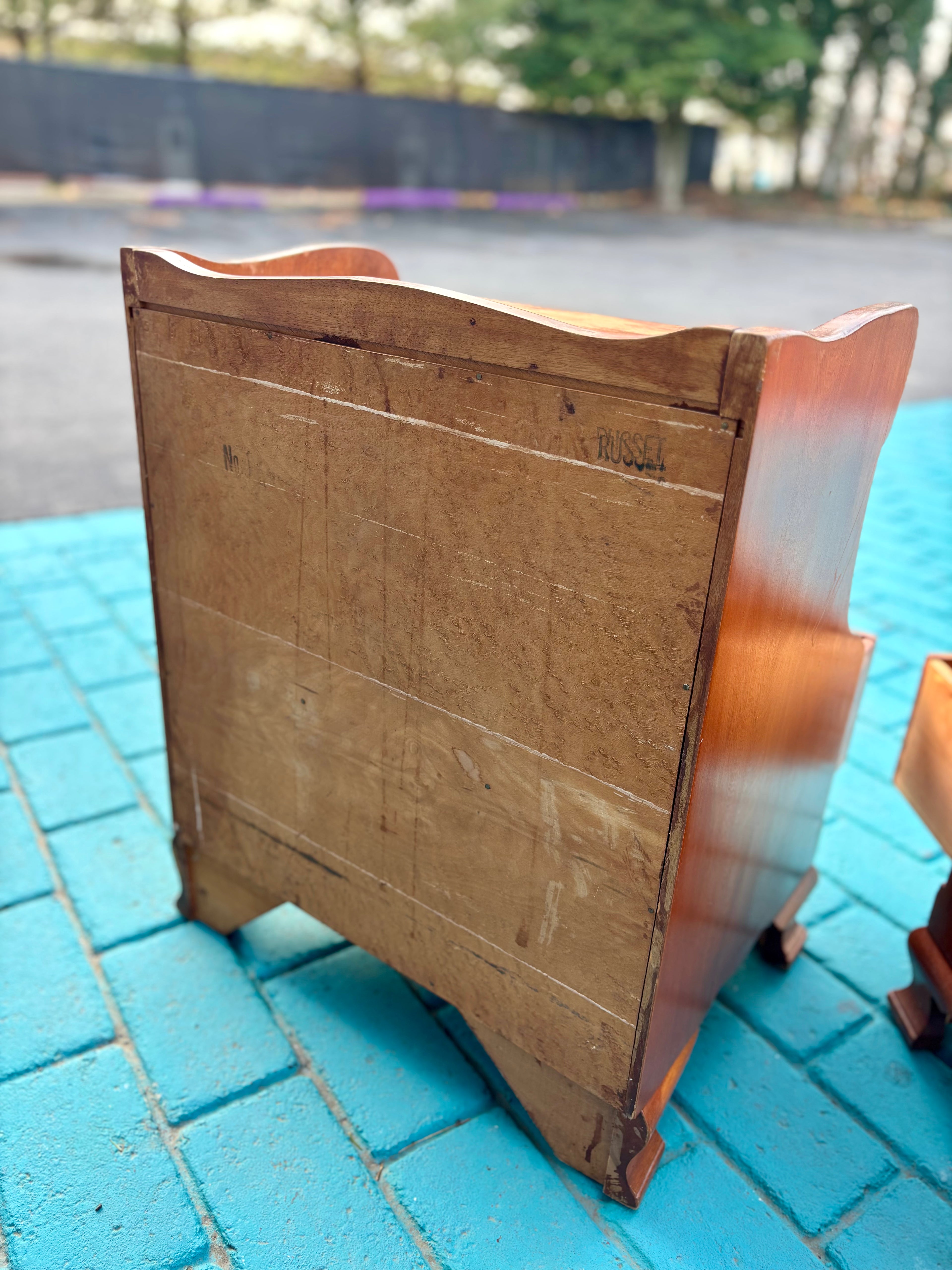 Cushman Colonial Creations Nightstand Pair – Solid Maple, Original Finish