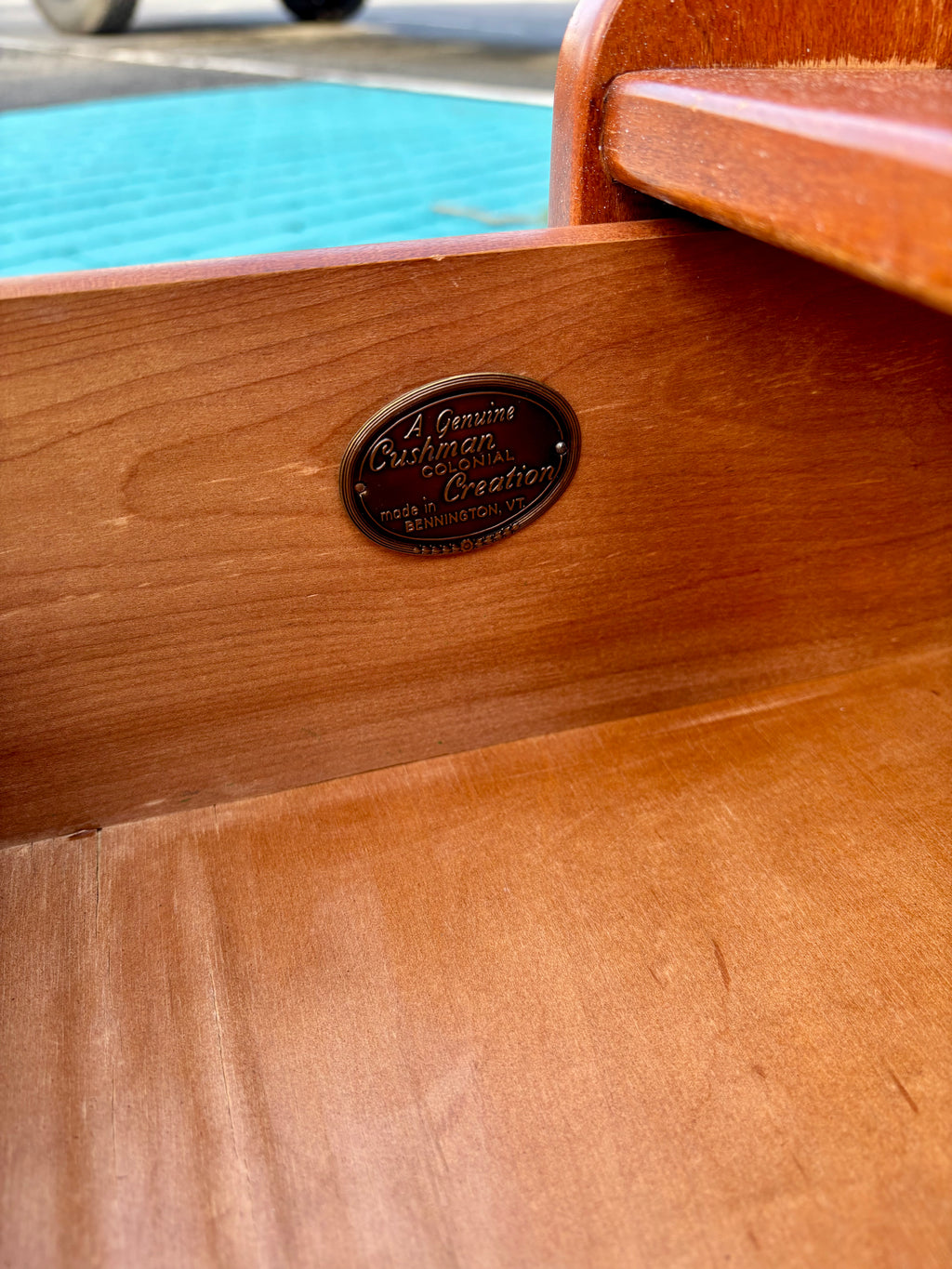 Cushman Colonial Creations Nightstand Pair – Solid Maple, Original Finish