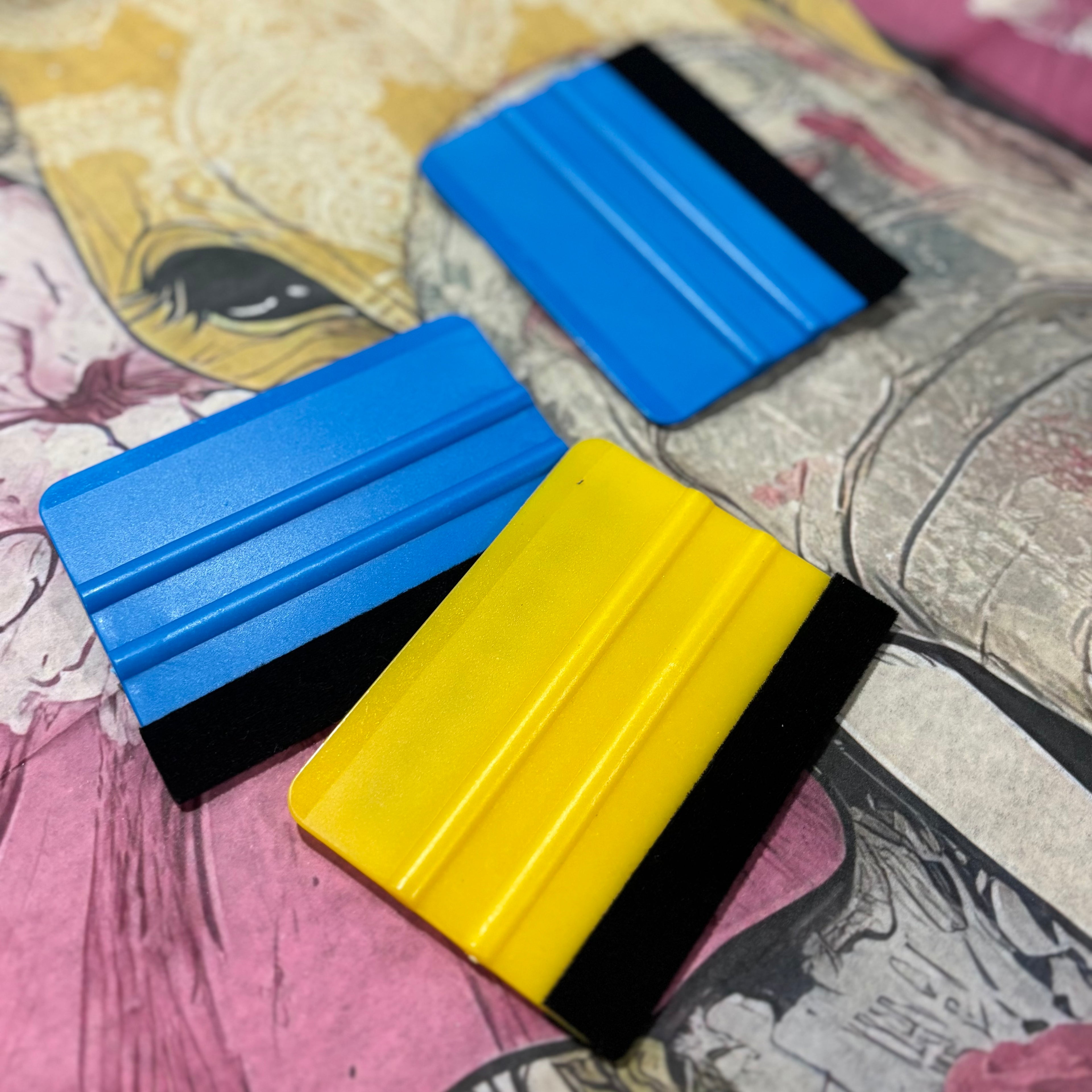 Decoupage Smoothing Tool with Affirmation | 4 inch | Felt Squeegee for Decoupage Paper | Furniture & Transfers | Rescued by Lacey