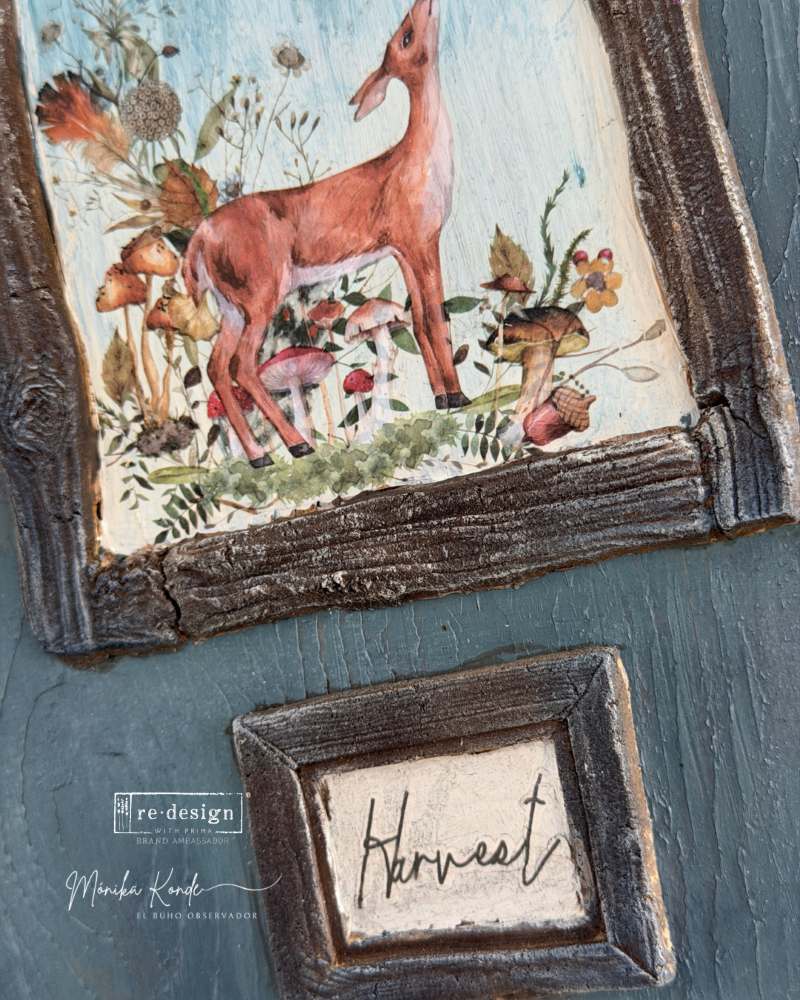 Vintage Timber Christmas | Decor Moulds® – 1 pc, 5″ x 8″ x 8mm | ReDesign with Prima