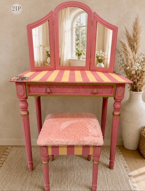 Cotton Candy Sky | Dixie Belle Silk Paint | soft pink | Furniture Paint