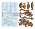 Coral Reef - Resin Mould 5"x8" Redesign with Prima