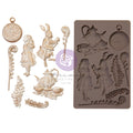 Following Alice - Lost In Wonderland Collection Mould - Resin Mould 5"x8" Redesign with Prima