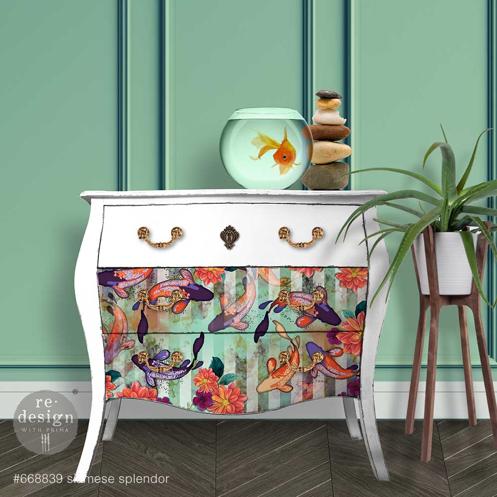 Siamese Splendor | 19.5" x 30" | Décor Tissue Paper | CeCe for Redesign with Prima