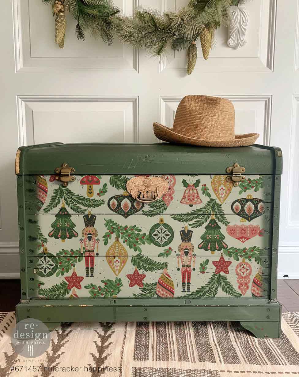 Nutcracker Happiness | A3 Decoupage Paper | Furniture | Arts & Crafts | 11.7"X16.5"; 3 sheets | Redesign with Prima