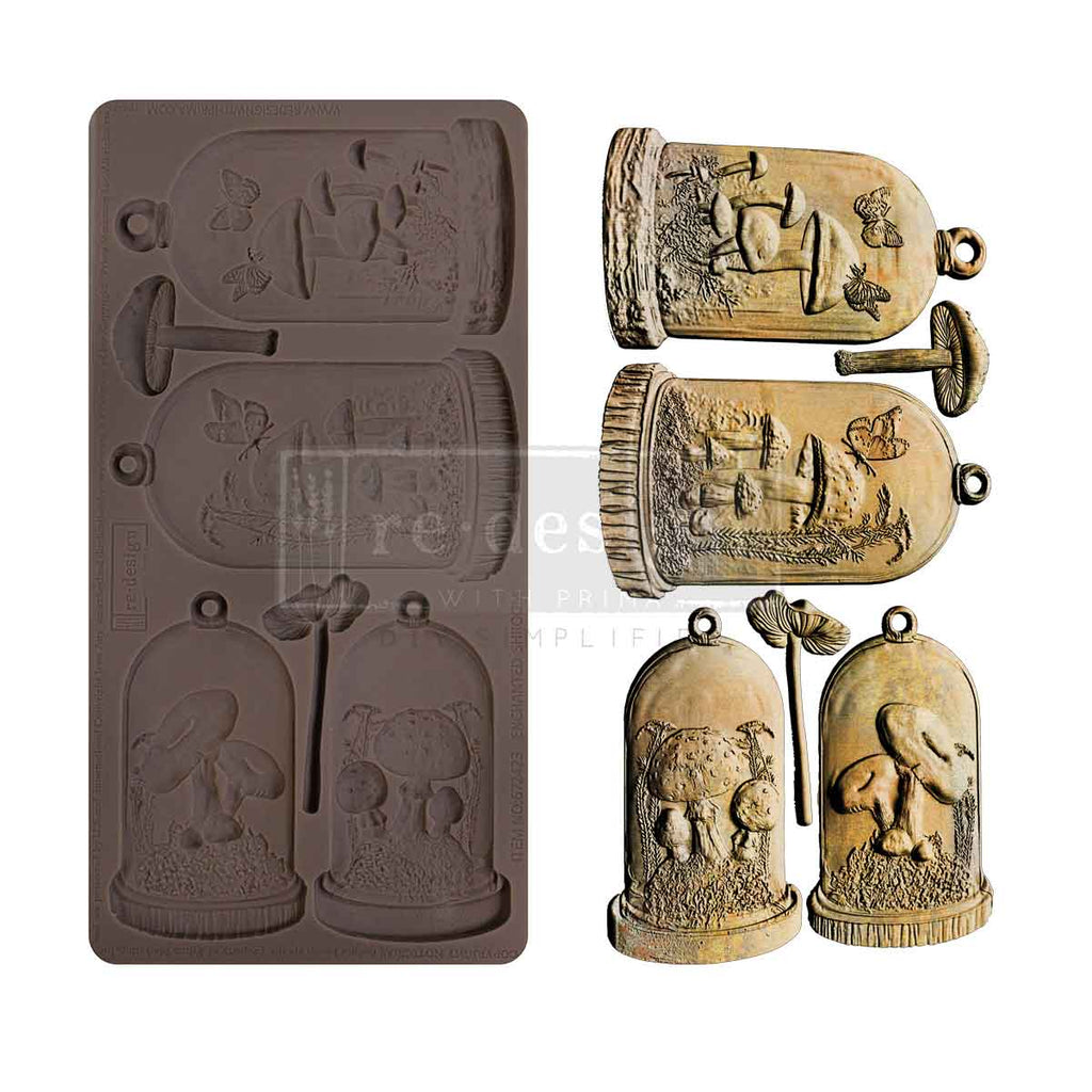 Enchanted Shroom | Décor Mould – 1 Piece, 5" x 10" x 8mm | ReDesign with Prima