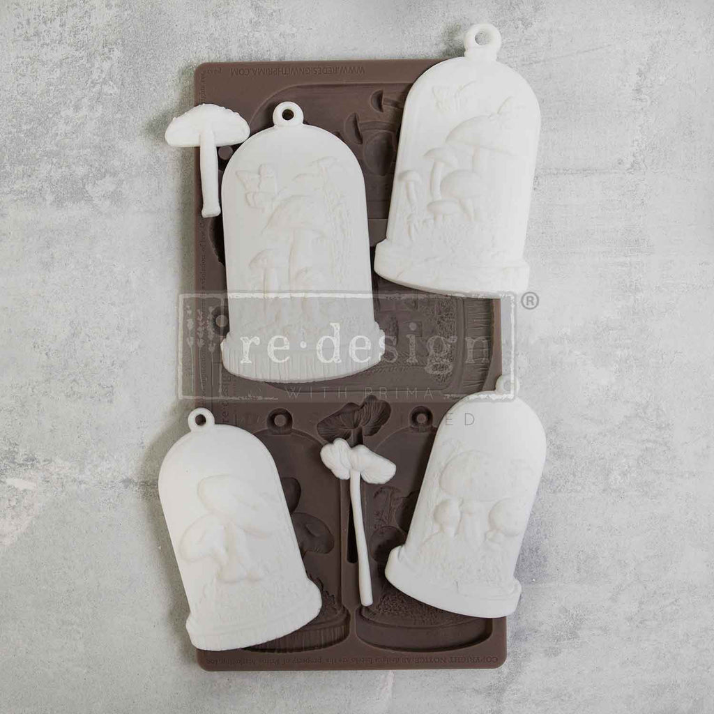 Enchanted Shroom | Décor Mould – 1 Piece, 5" x 10" x 8mm | ReDesign with Prima