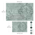 Jardin Des Chérubins | Double Delight Decoupage Fiber Paper Set | 2 Sheets (19.5" x 30" + 11.7" x 16.5") | Redesign with Prima