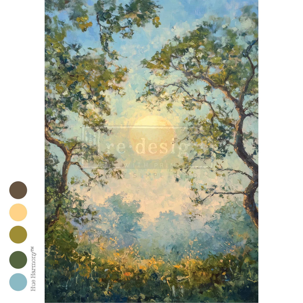 Timeless Canopy | A3 11.7"x16.5" | Decoupage Fiber Paper | Redesign with Prima Redesign with Prima