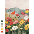 Impression Of Poppies | A3 11.7"x16.5" | Decoupage Fiber Paper | Redesign with Prima Redesign with Prima