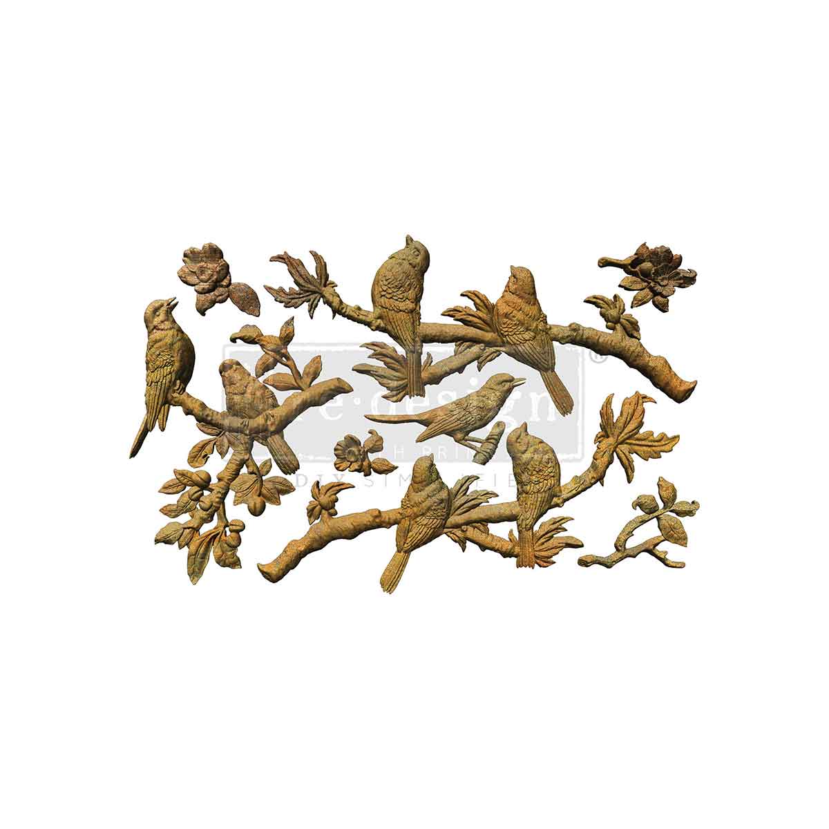 Whispers Of Wings - Resin Mould 5"x8" Redesign with Prima