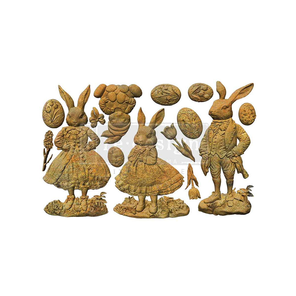 Meadow Whispers - Resin Mould 5"x8" Redesign with Prima