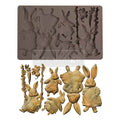 Bunny Trail Tales - Resin Mould 5"x8" Redesign with Prima