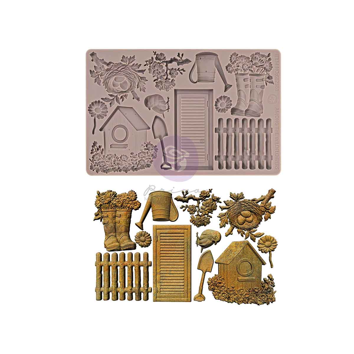 Spring Tales | 5"x8"x8mm | Decor Mould | Redesign with Prima