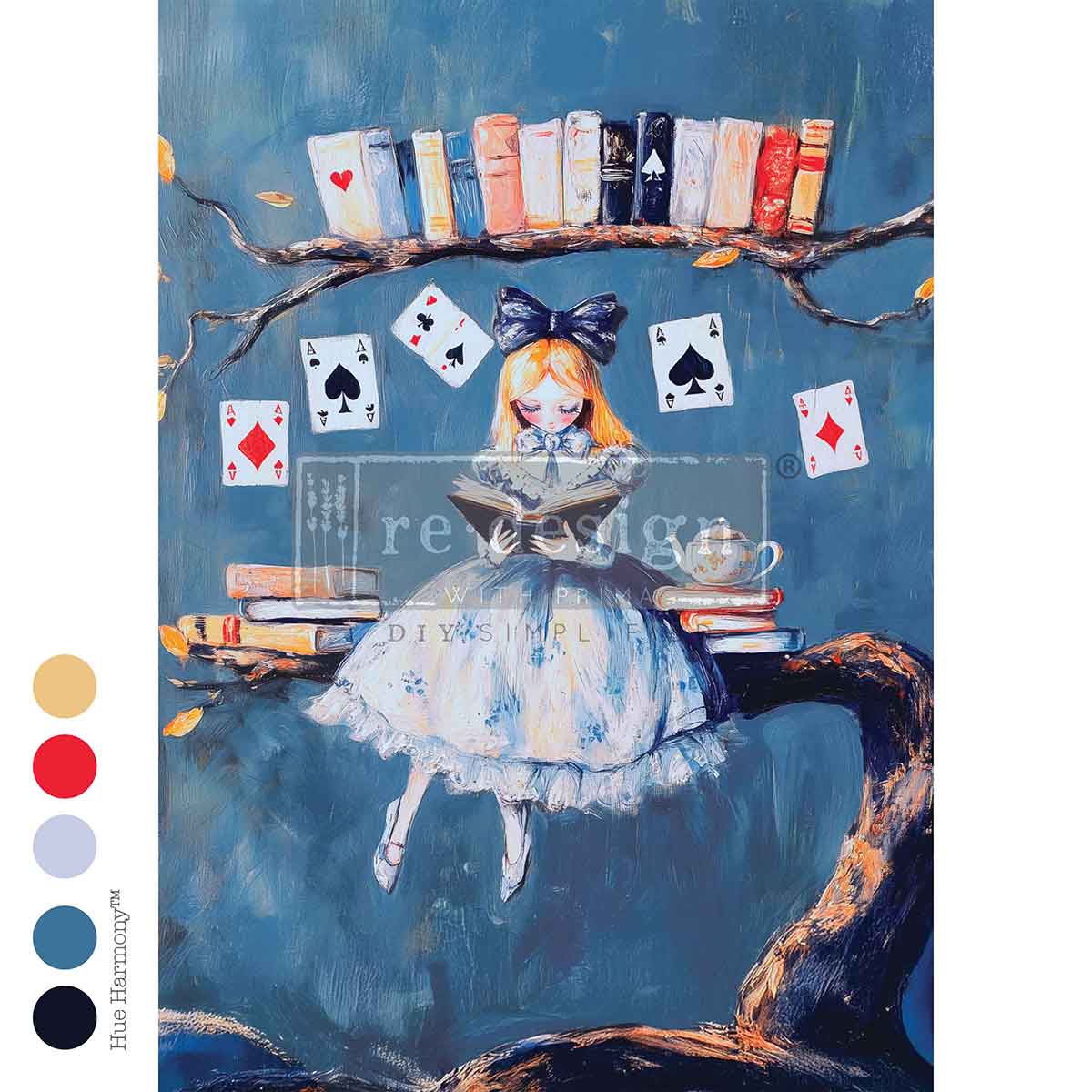 PREORDER | Elevated Etiquette | A2 16.54" x 23.39" | Decoupage Fiber Paper | Redesign with Prima