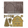 Homestead Holiday | Decor Mould – 5" x 8" x 8mm | ReDesign with Prima | Christmas Barn