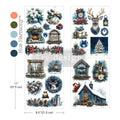 Quiet Country Blue | Middy Plus Transfers® – 4 Sheets, 8.5″ x 11″ Each | ReDesign with Prima