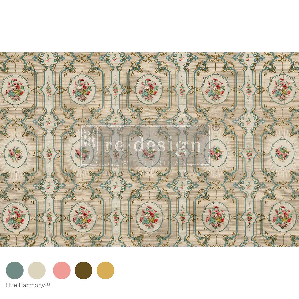 The Medallion Meadow | 19.5" x 30" | Décor Tissue Paper | Redesign with Prima