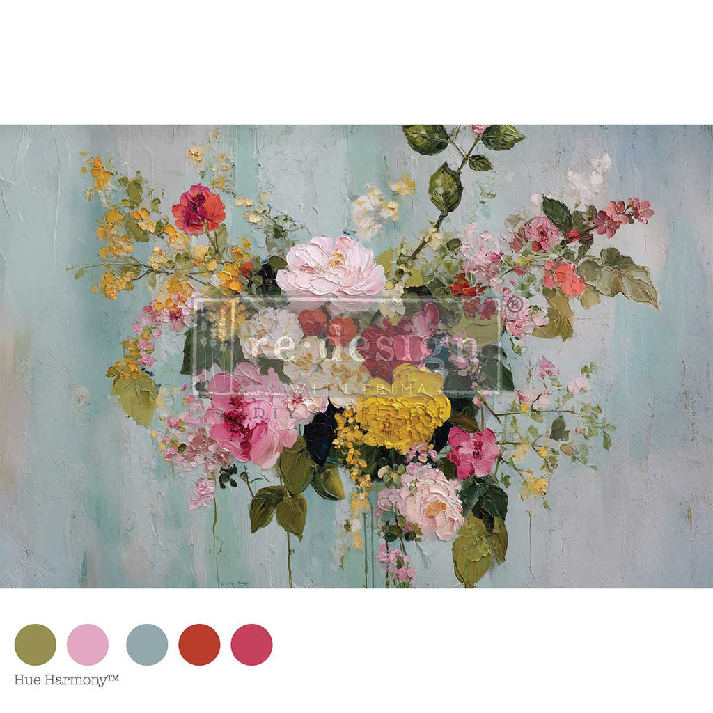 Impasto Infusion | 19.5" x 30" | Décor Tissue Paper | Redesign with Prima