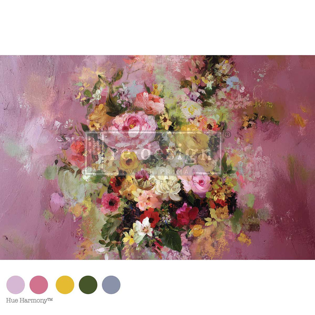 Magenta Mirage | 19.5" x 30" | Décor Tissue Paper | Redesign with Prima