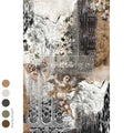 The Chrysalis Canon | 19.5" x 30" | Decoupage Fiber Paper | Redesign with Prima