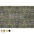 Moss Bound Symmetry | 19.5" x 30" | Decoupage Fiber Paper | Redesign with Prima