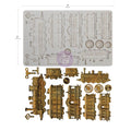 Steampunk Express | Finnabair Décor Mould – 1 Piece, 5" x 8" x 8mm | ReDesign with Prima