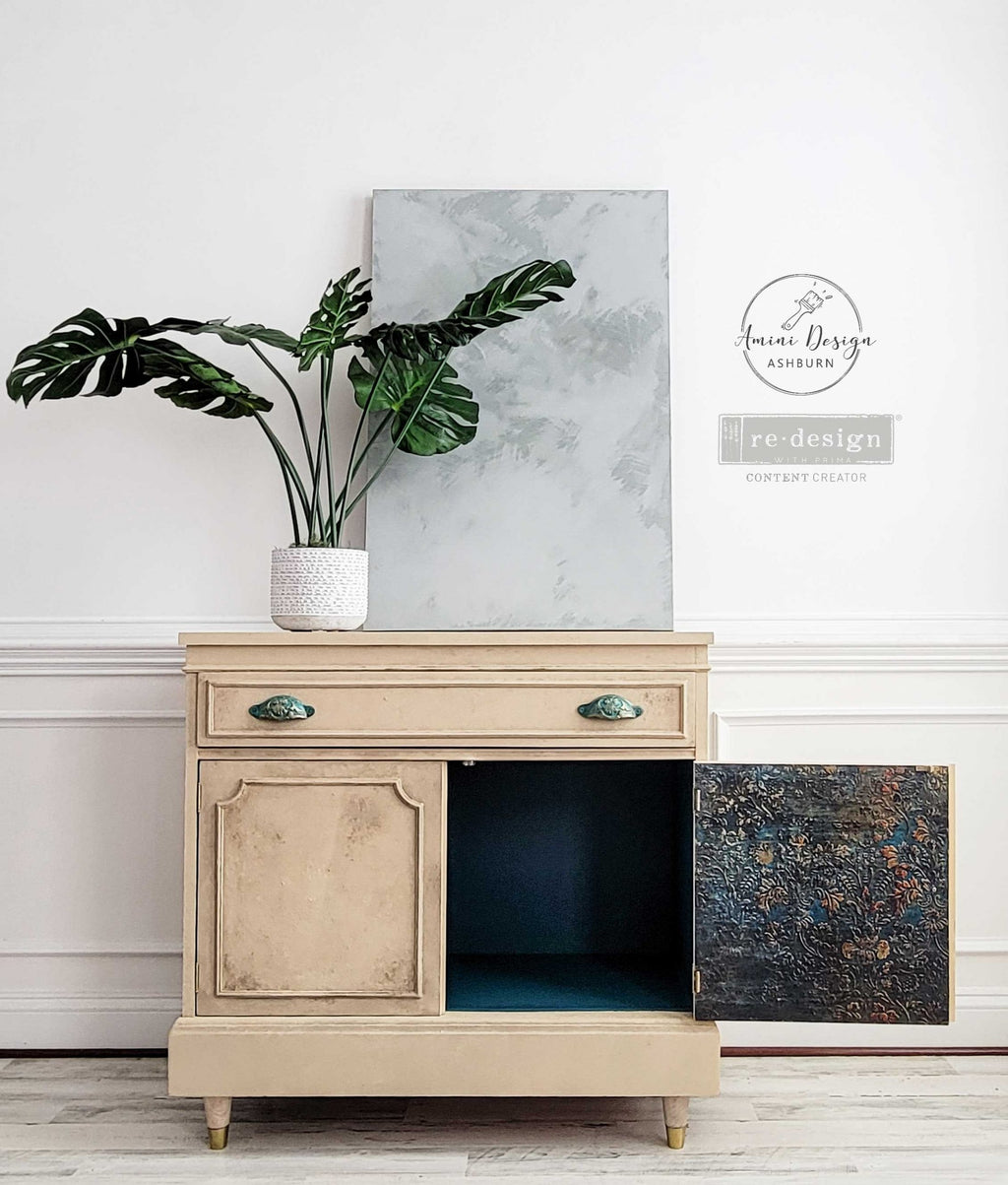 Aged Patina | A1 23.4" x 33.1" | Decoupage Fiber Paper | Redesign with Prima