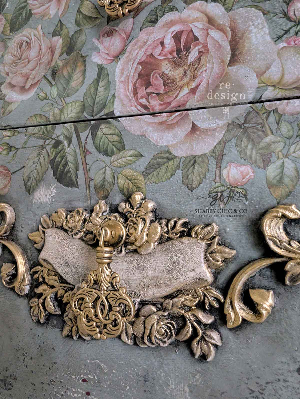 Blooming Banners | 5" x 10" x 8mm | Décor Mould® | Redesign with Prima