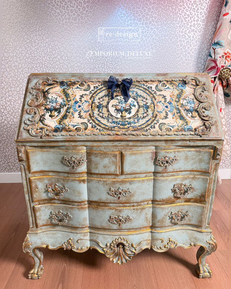 Serenade In Blue | Decoupage Fiber Paper | Furniture | Arts & Crafts | double pack | Redesign with Prima Redesign with Prima