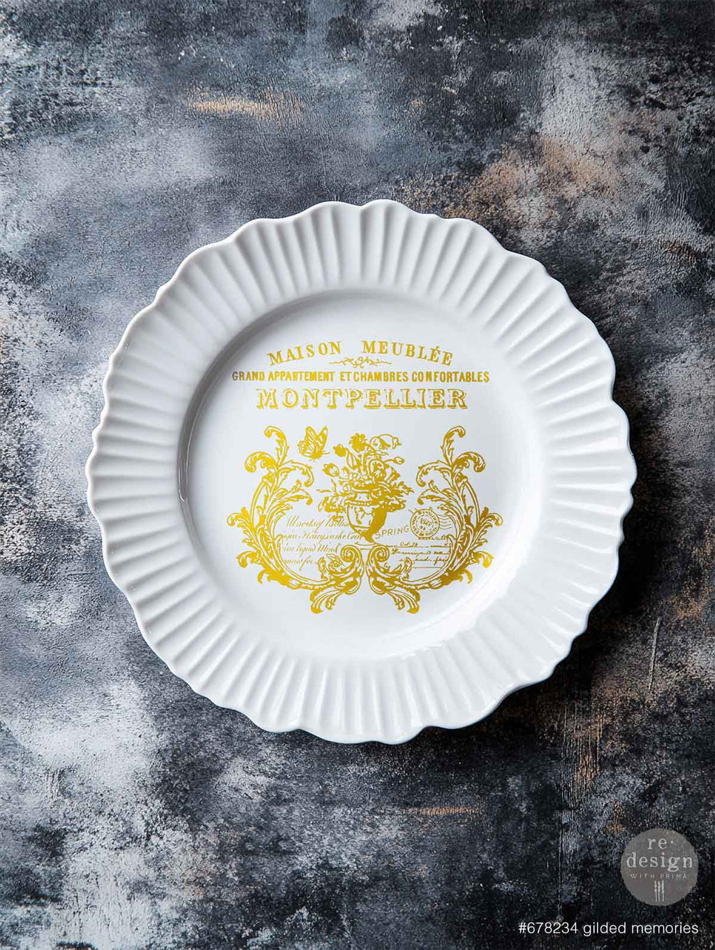 Gilded Memories | H20 Transfers | Redesign with Prima Redesign with Prima