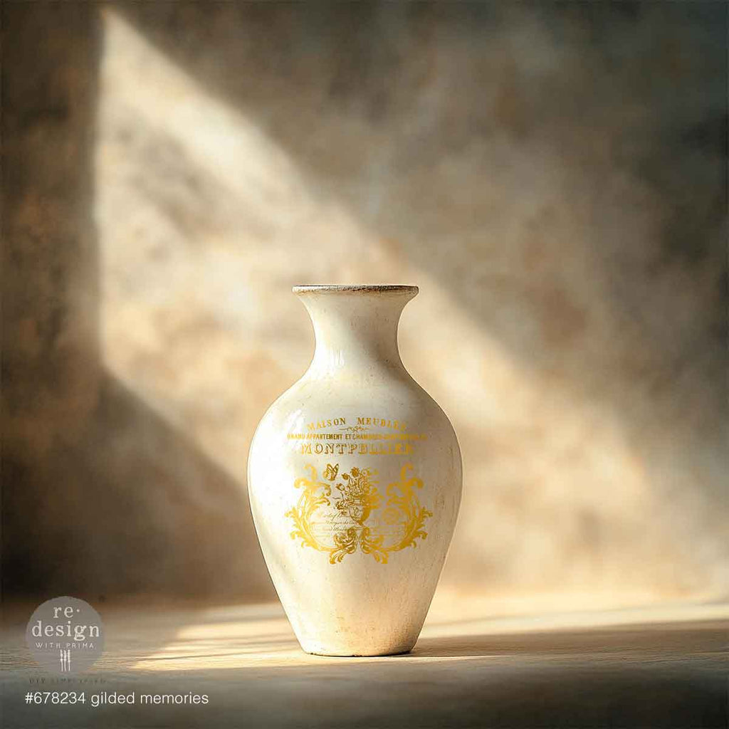 Gilded Memories | H20 Transfers | Redesign with Prima Redesign with Prima
