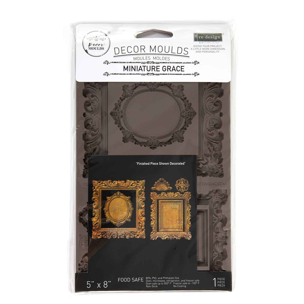 Miniature Grace - Resin Mould 5"x8" Redesign with Prima