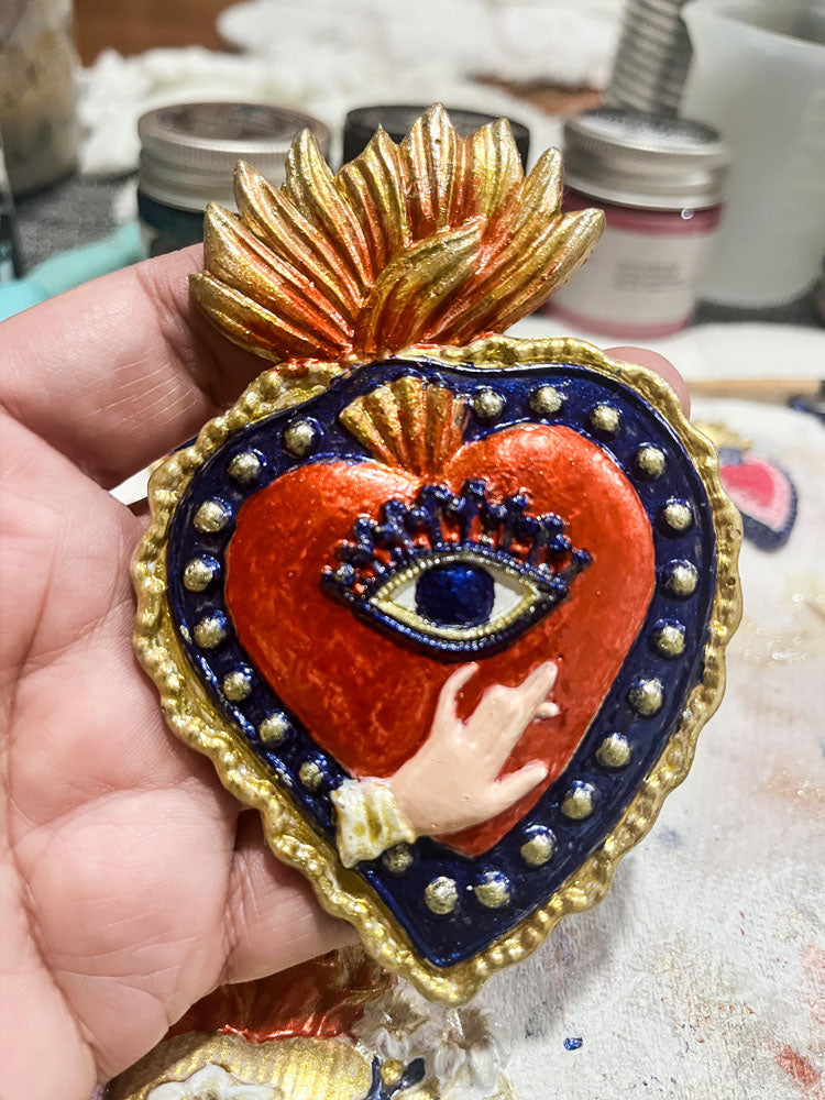 The Love Edit - Resin Mould 5"x8" Redesign with Prima