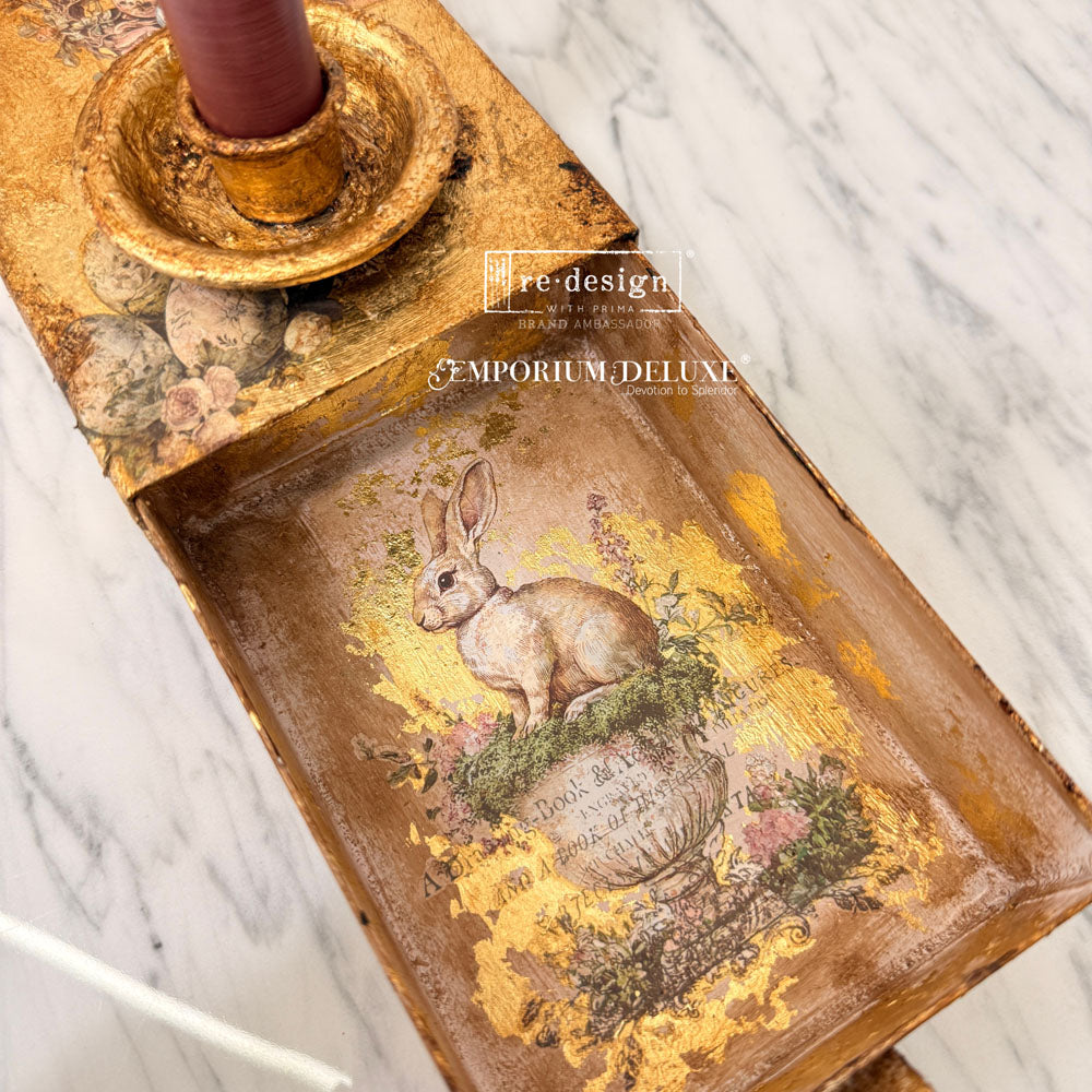 Garden Whimsy | Middy Transfers | Redesign With Prima | Rub on Transfers | Furniture | Arts & Crafts | 3 sheets-8.5" x 11" Redesign with Prima