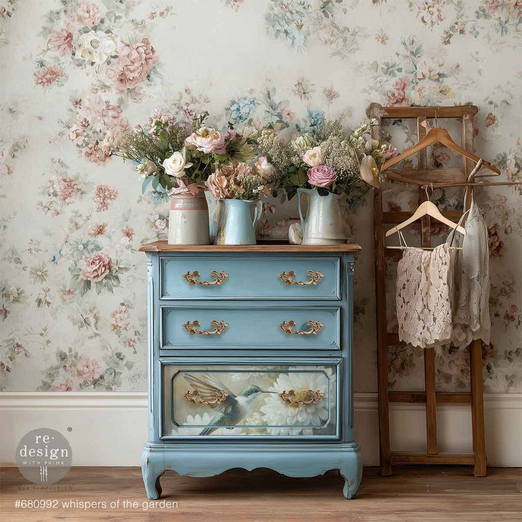 Whispers Of The Garden | A3 Decoupage Paper | Furniture | Arts & Crafts | Redesign with Prima