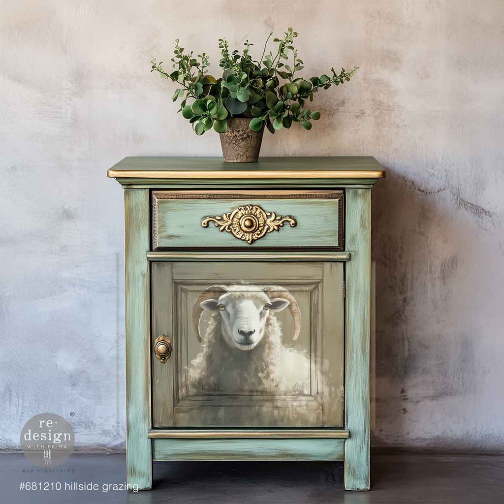Hillside Grazing | A3 Decoupage Paper | Furniture | Arts & Crafts | Redesign with Prima Redesign with Prima