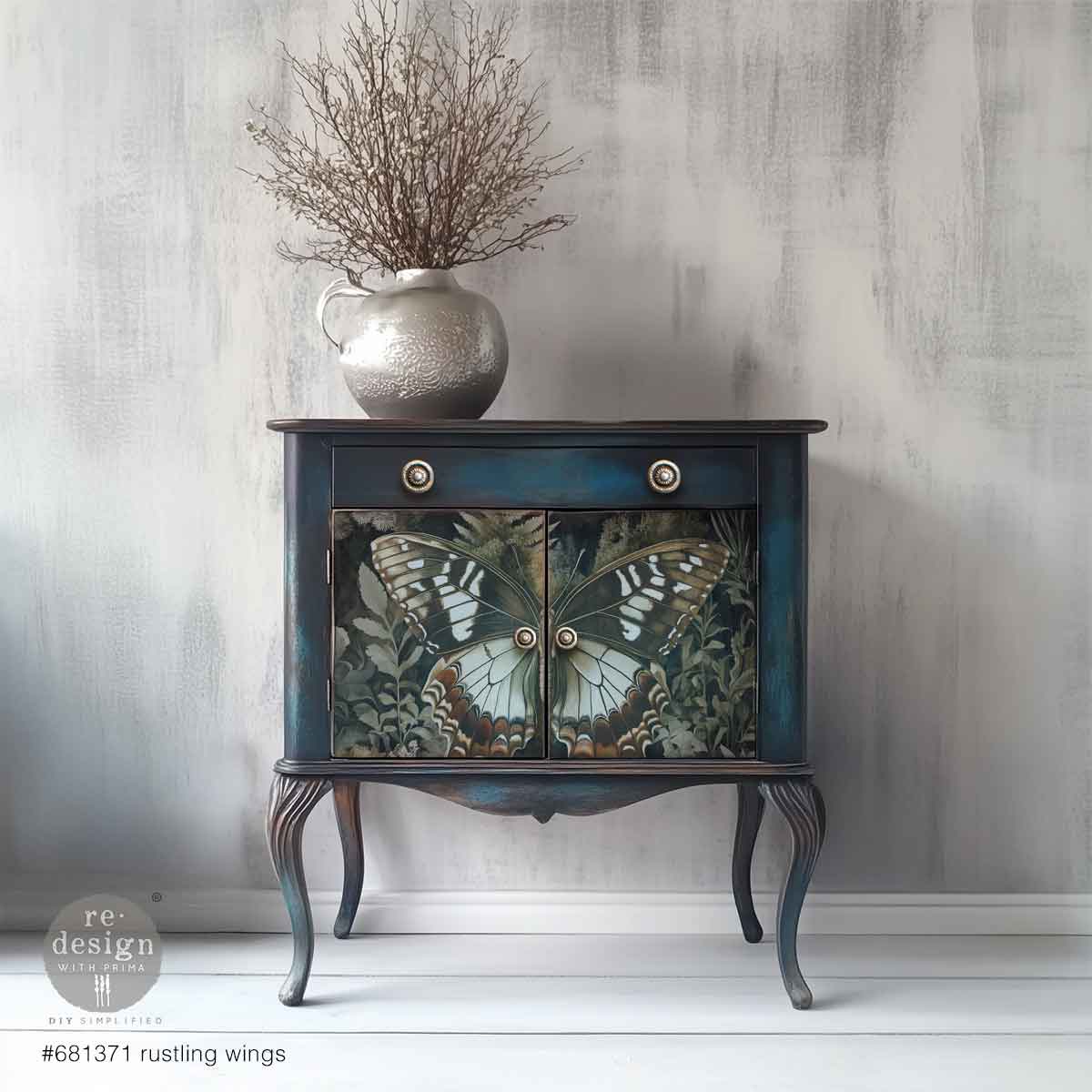 Rustling Wings | A3 Decoupage Paper | Furniture | Arts & Crafts | Redesign with Prima Redesign with Prima