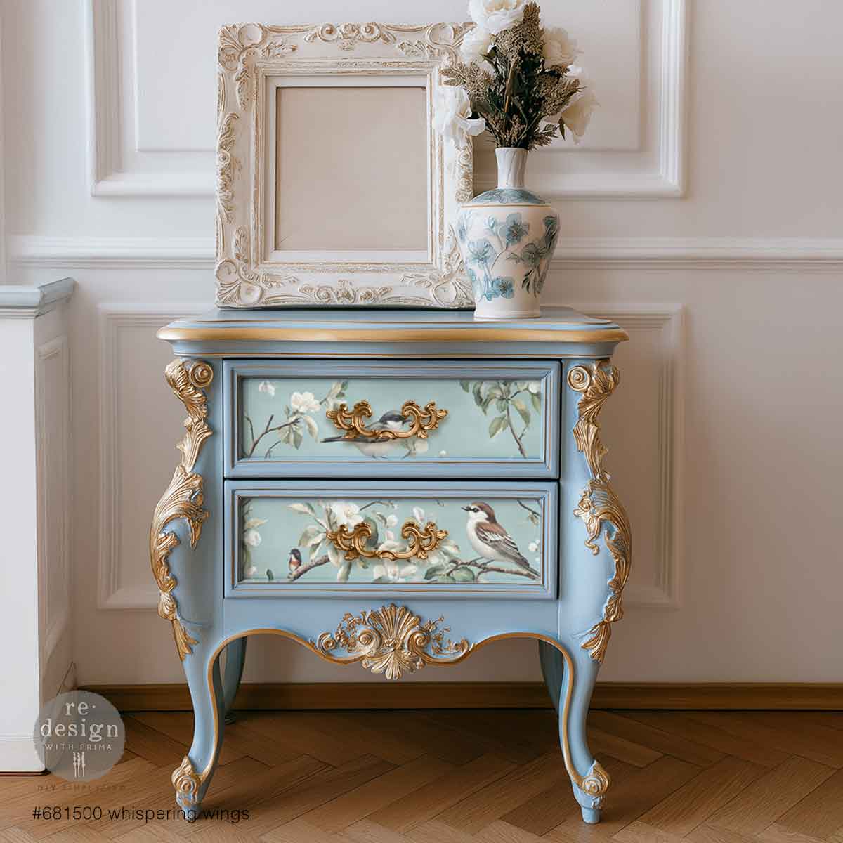 Whispering Wings | A3 Decoupage Paper | Furniture | Arts & Crafts | Redesign with Prima