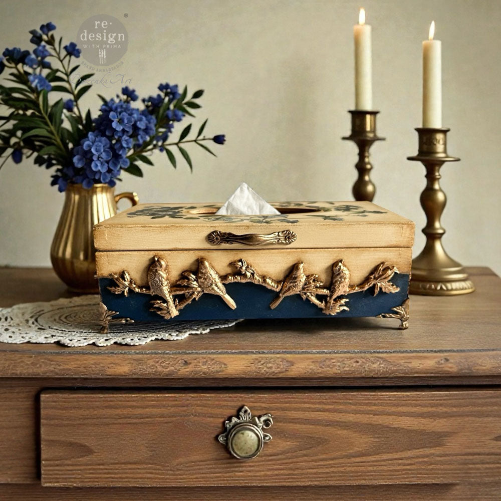 Whispers Of Wings - Resin Mould 5"x8" Redesign with Prima