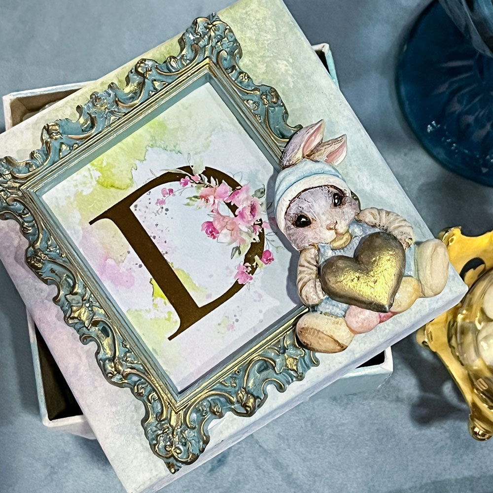 Meadow Whispers - Resin Mould 5"x8" Redesign with Prima