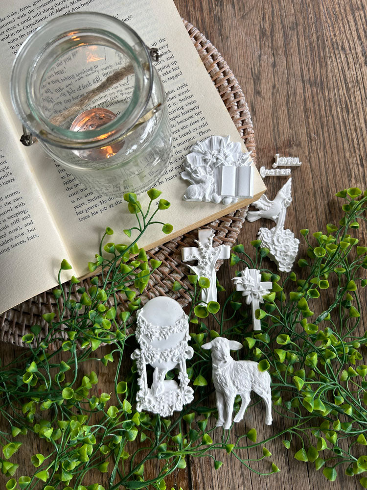 Eternal Spring - Resin Mould 5"x8" Redesign with Prima