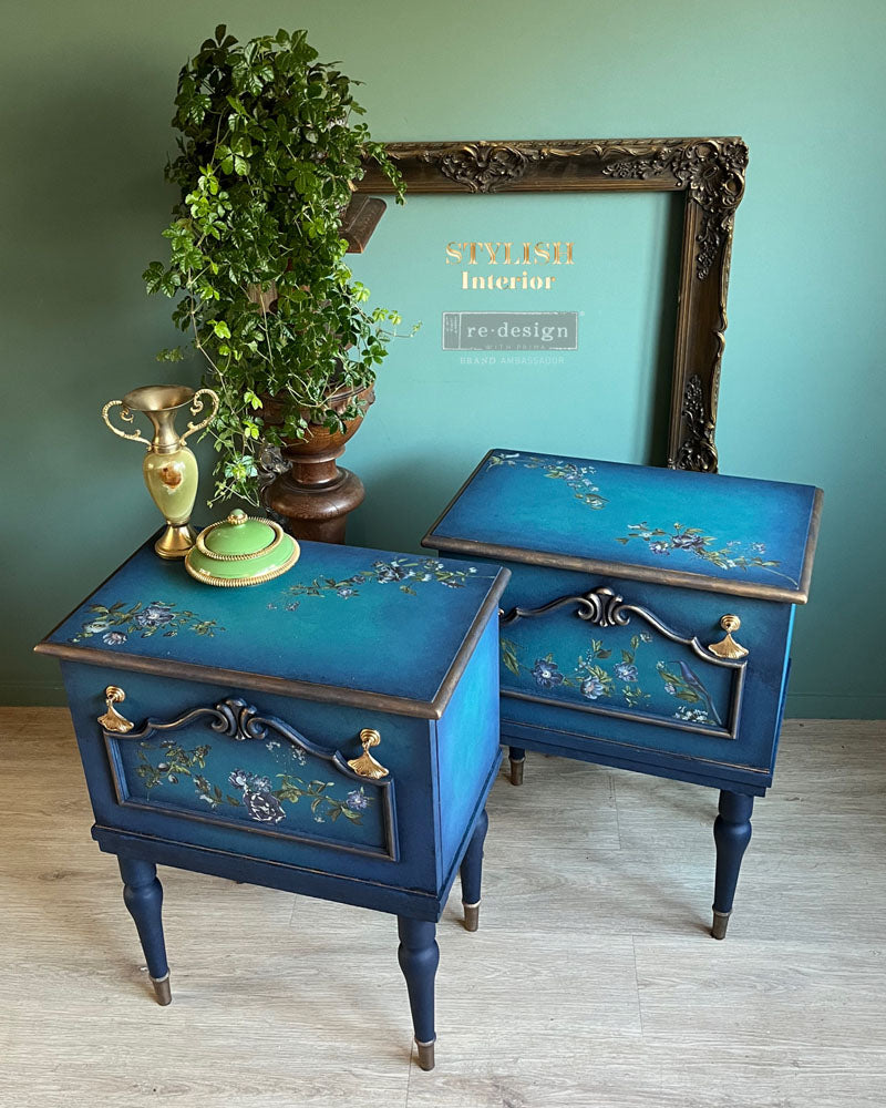 Chirping Charm | Decor Transfers | Redesign With Prima | Rub on Transfers | Furniture | Arts & Crafts | 24x35, cut into 4 sheets Redesign with Prima