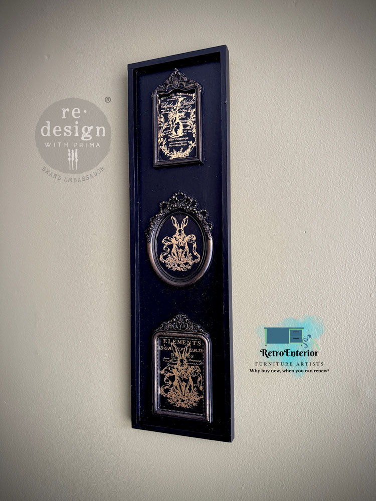 Gilded Spring | H20 Transfers | 1 sheet, 8.5″x11″ | Redesign with Prima Redesign with Prima