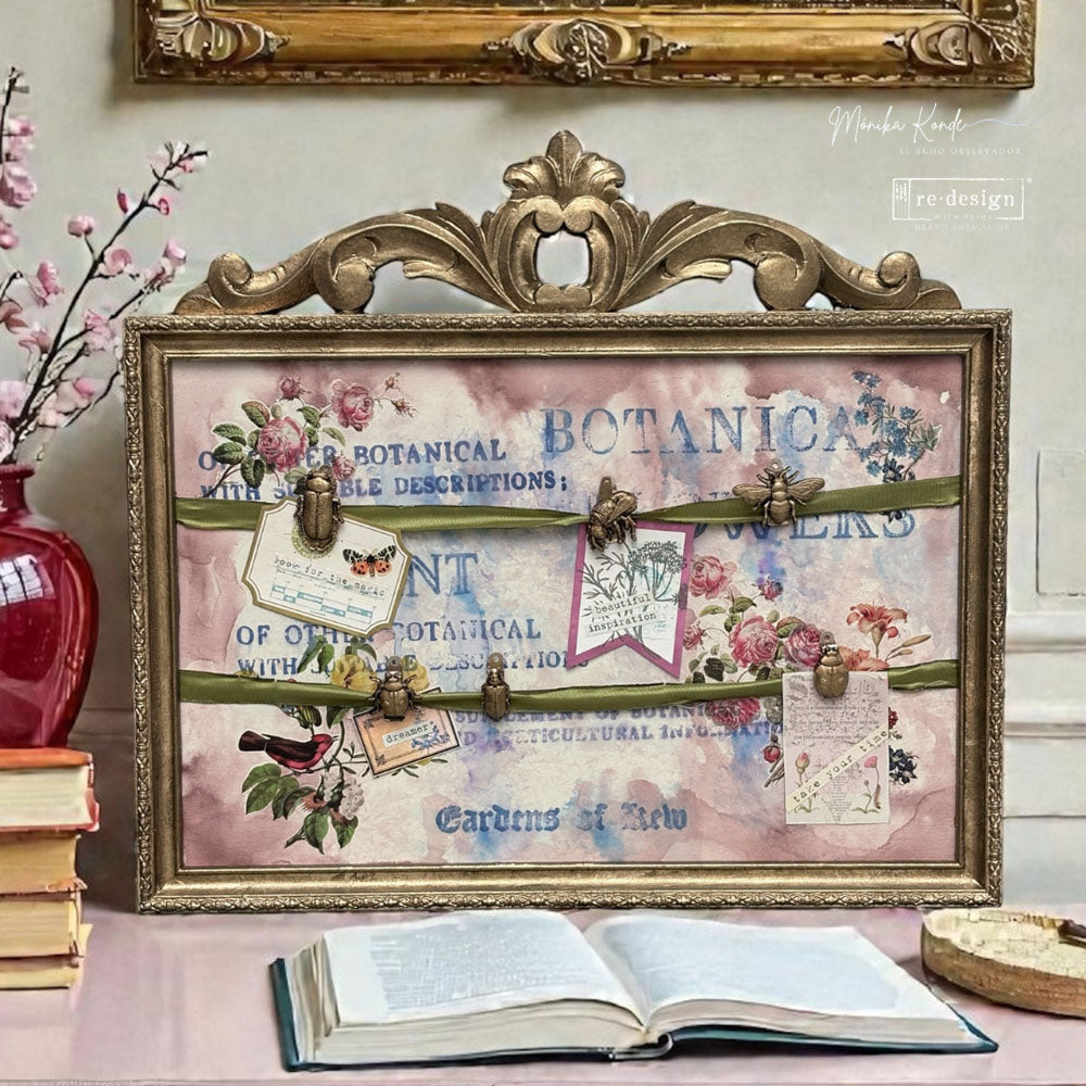 Rustic Romance | H20 Transfers | 1 sheet, 8.5″x11″ | Redesign with Prima Redesign with Prima