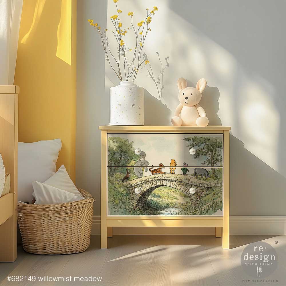 Willowmist Meadow | A3 Decoupage Paper | Furniture | Arts & Crafts | Redesign with Prima Redesign with Prima