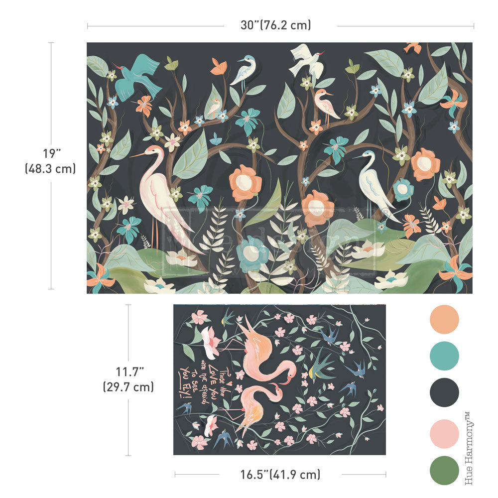 Elisa & Magic | A3 Decoupage Paper | Furniture | Arts & Crafts | double pack | Redesign with Prima Redesign with Prima